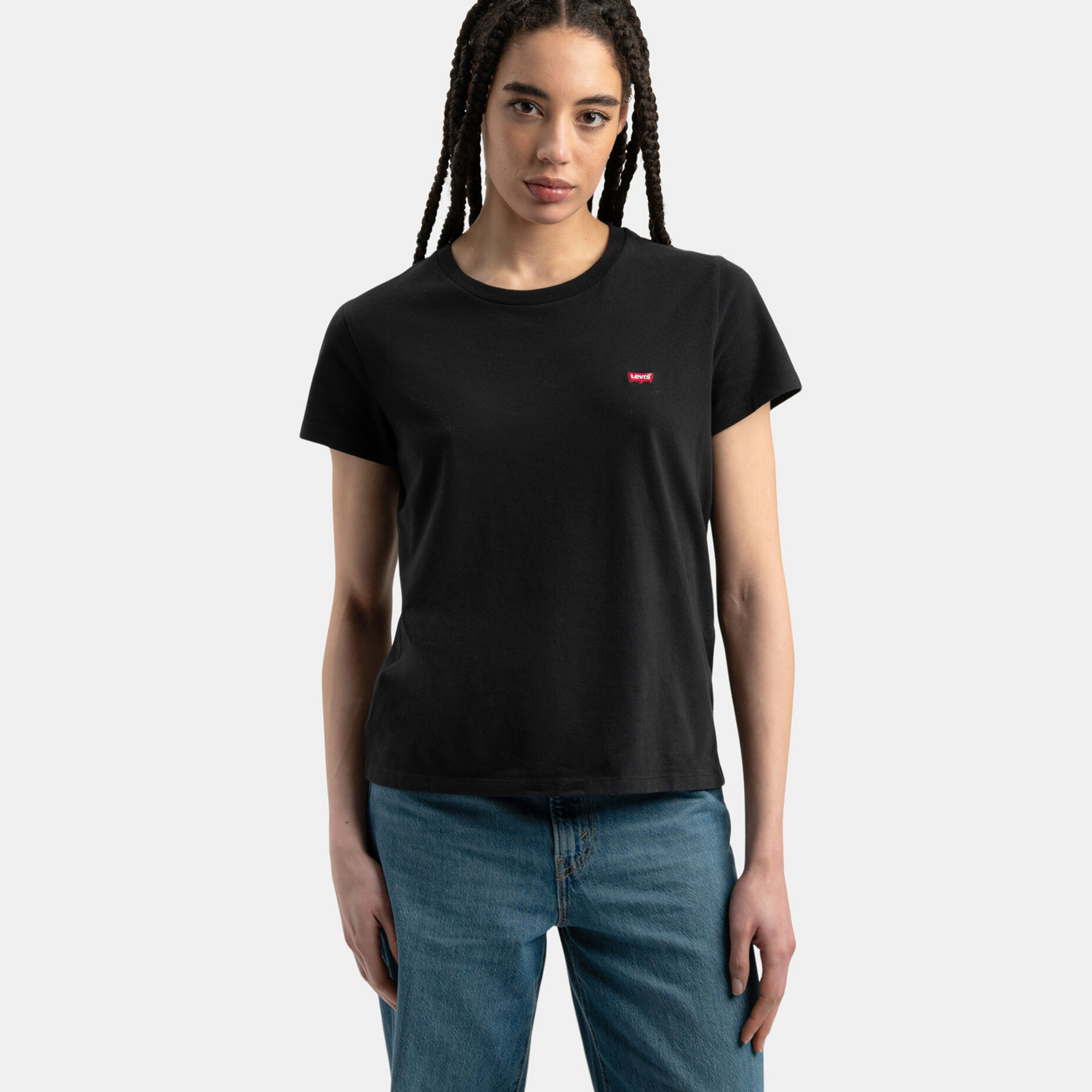 T-shirt Levi's Perfect, nero