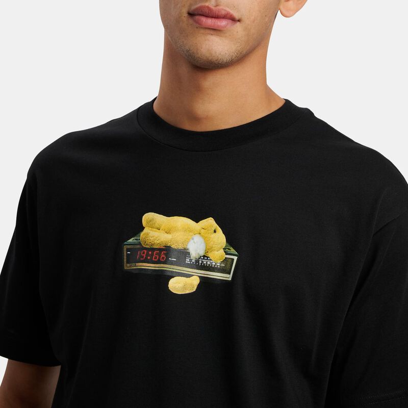 T-shirt Vans Times Up, nero/giallo