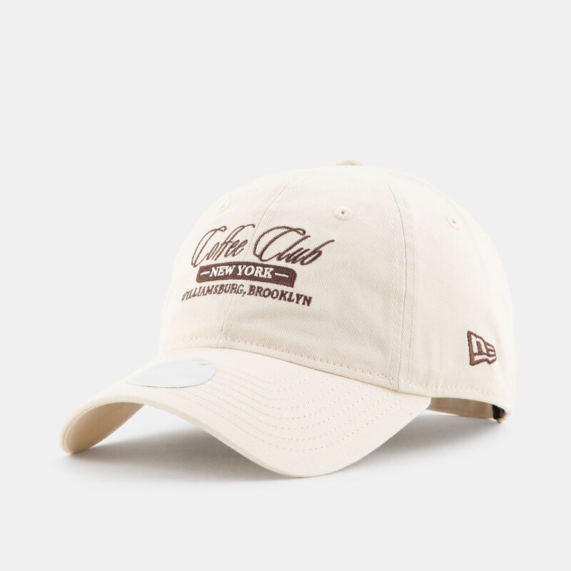 Cappellino New Era 9TWENTY New Era Caf&eacute; Slogan, beige/marrone
