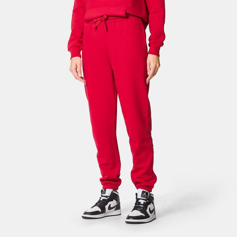 Pantaloni Speedy Fleece AW LAB Small Logo, rosso
