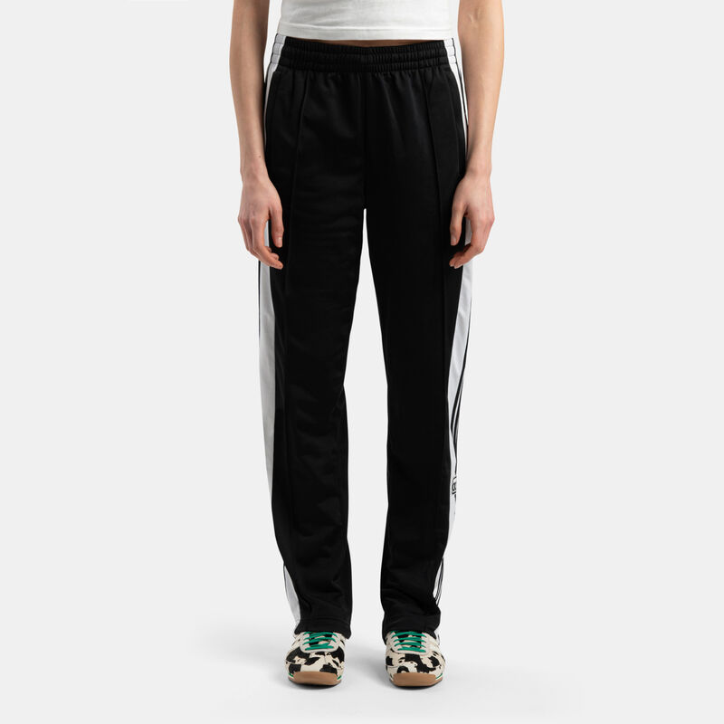 Pantaloni adidas Track adibreak, nero/bianco