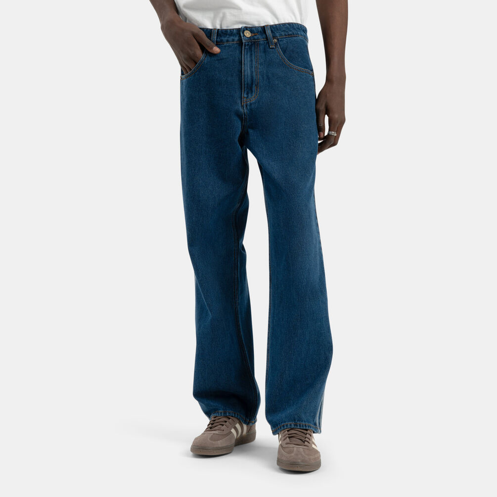 Jeans adidas Firebird adicolor Denim, azzurro
