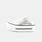 Converse Chuck Taylor All Star Lift Double Stack, argento/bianco