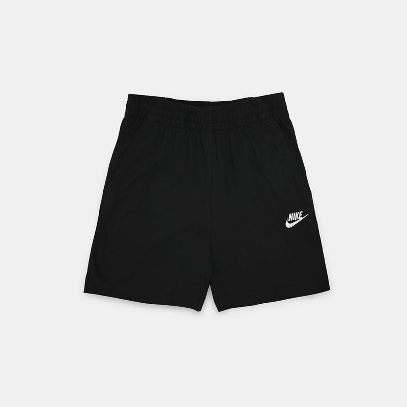 Short Nike Sportswear Club ragazzi, nero/bianco