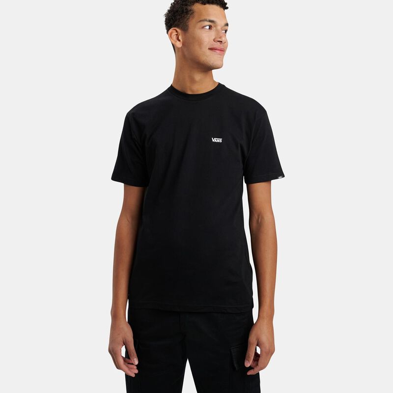 T-shirt Vans Left Chest Logo, bianco/nero