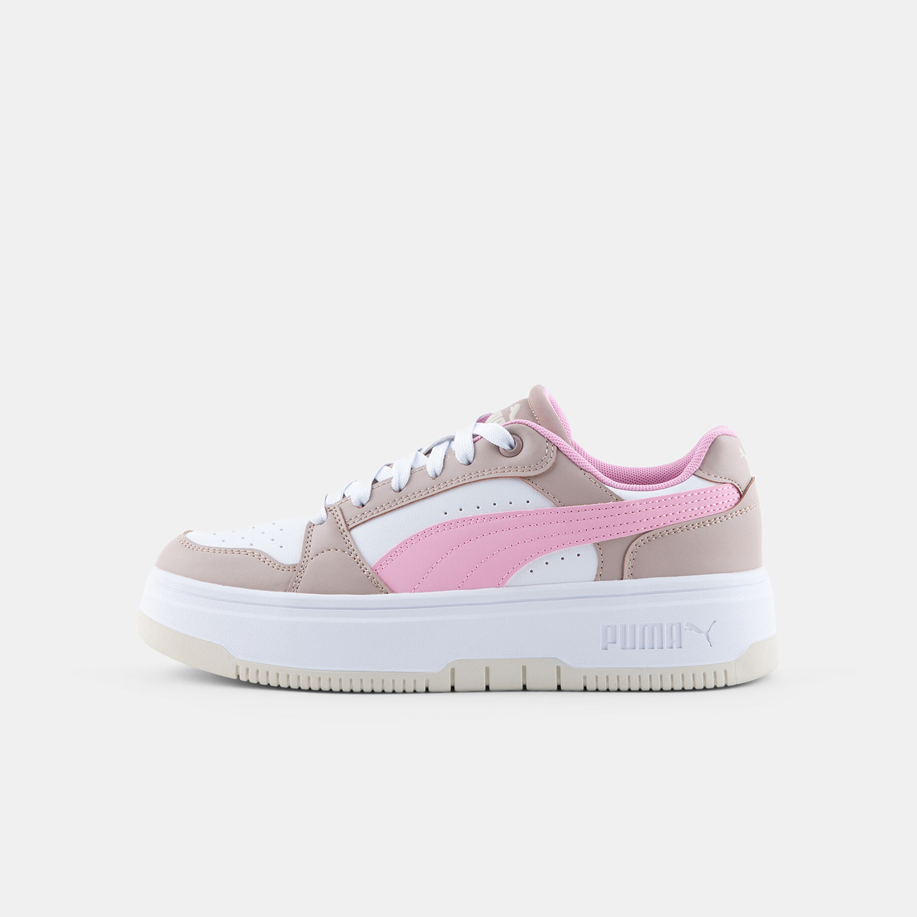 Puma Rebound Femme, rosa/beige/bianco