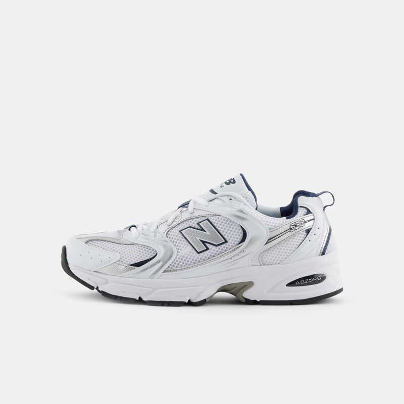 New Balance 530, bianco/blu/argento