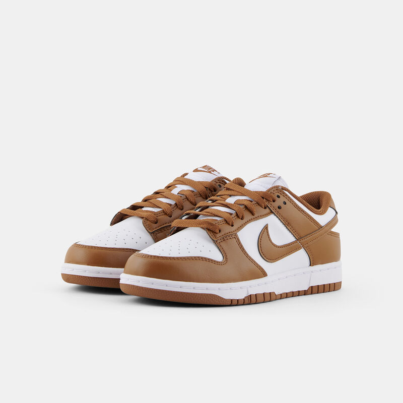 Nike Dunk Low Light British Tan (W), marrone/bianco