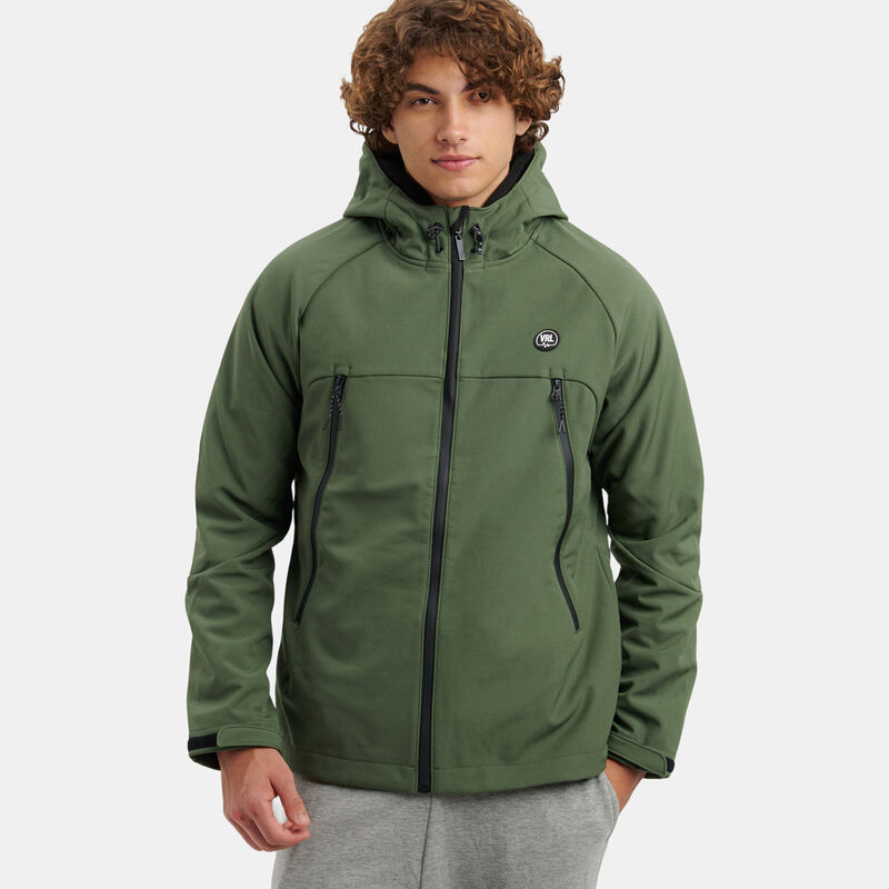 Giacca VRL Softshell, verde/nero