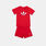 Completo adidas Trefoil neonati, rosso