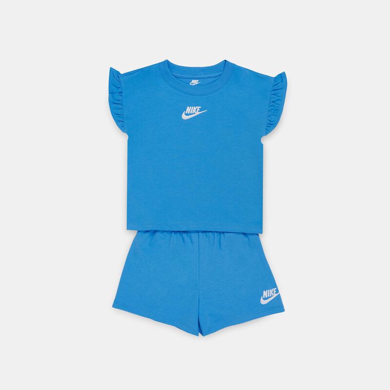 Completo Nike Baby bambini, azzurro/bianco
