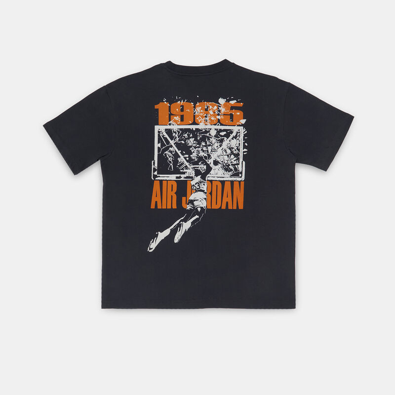 T-shirt Jordan 85 Shatter ragazzi, nero/rosso/bianco