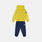 Completo Nike Sportswear GFX bambini, blu/giallo