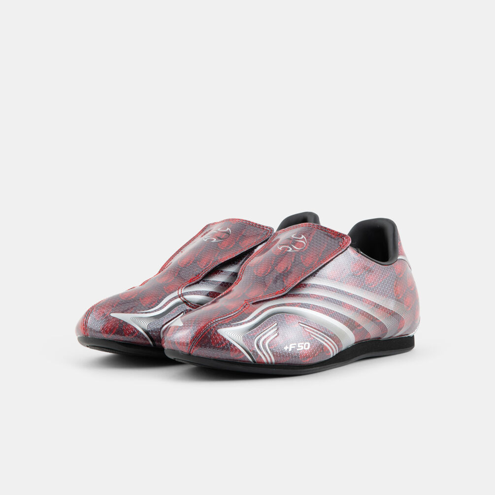 adidas Taekwondo F50, rosso/argento