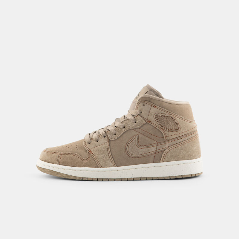 Air Jordan 1 Mid SE Craft Khaki Pecan, marrone/beige
