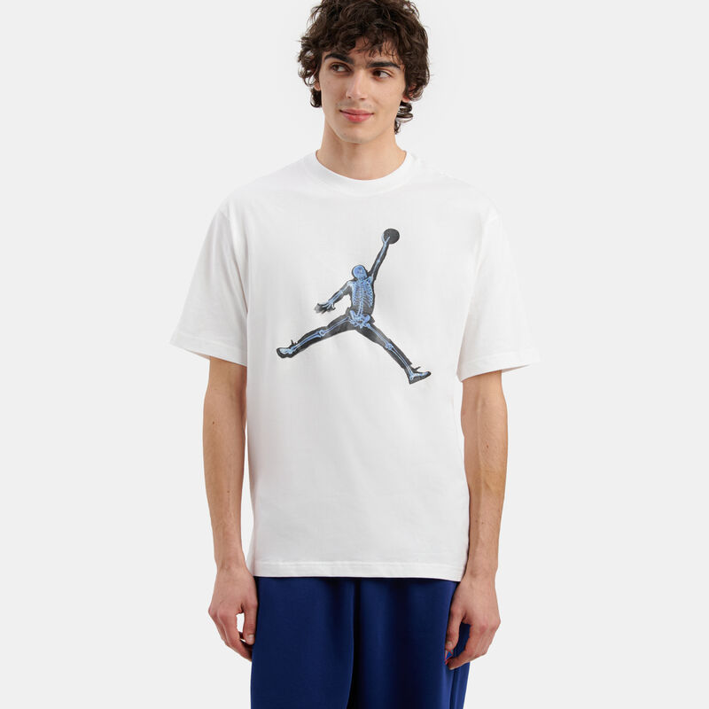 T-shirt Jordan Jumpman X-Ray, bianco/azzurro/nero
