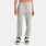 Pantaloni Speedy Fleece AW LAB Small Logo, grigio