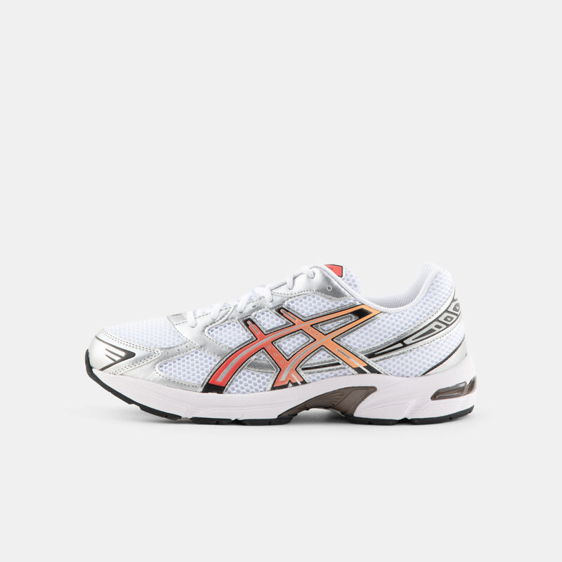 Asics Gel-1130, bianco/argento/arancione