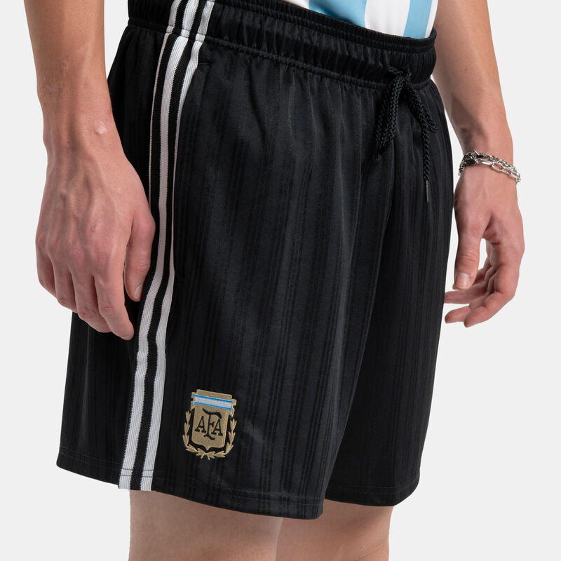 Short adidas Originals Argentina, nero/bianco/oro