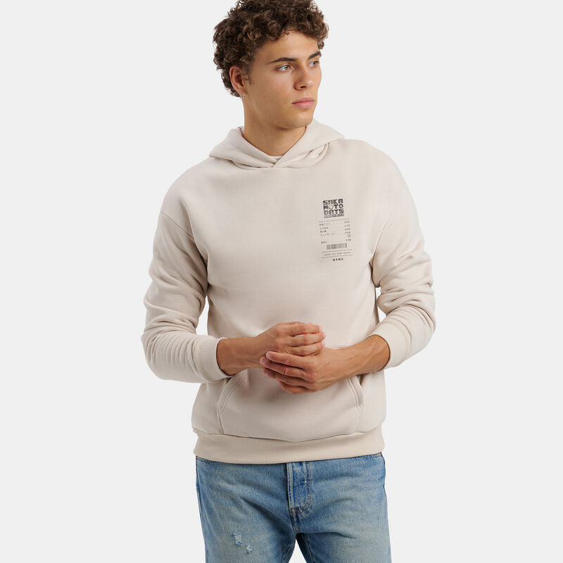 Felpa Speedy Fleece Sakamoto, beige/multicolor