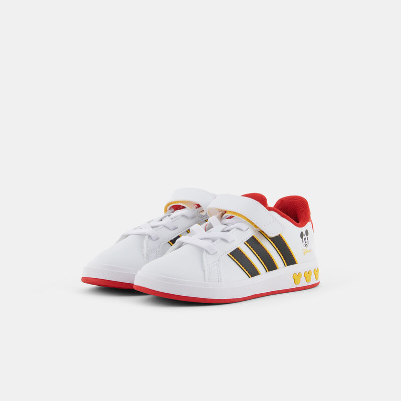 adidas Grand Court x Disney Mickey Mouse, bianco/rosso/nero