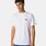 T-Shirt Vans Left Chest Logo, Bianco/nero