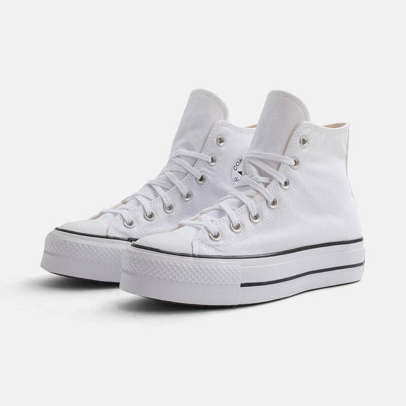Converse Chuck Taylor All Star Lift, bianco/nero