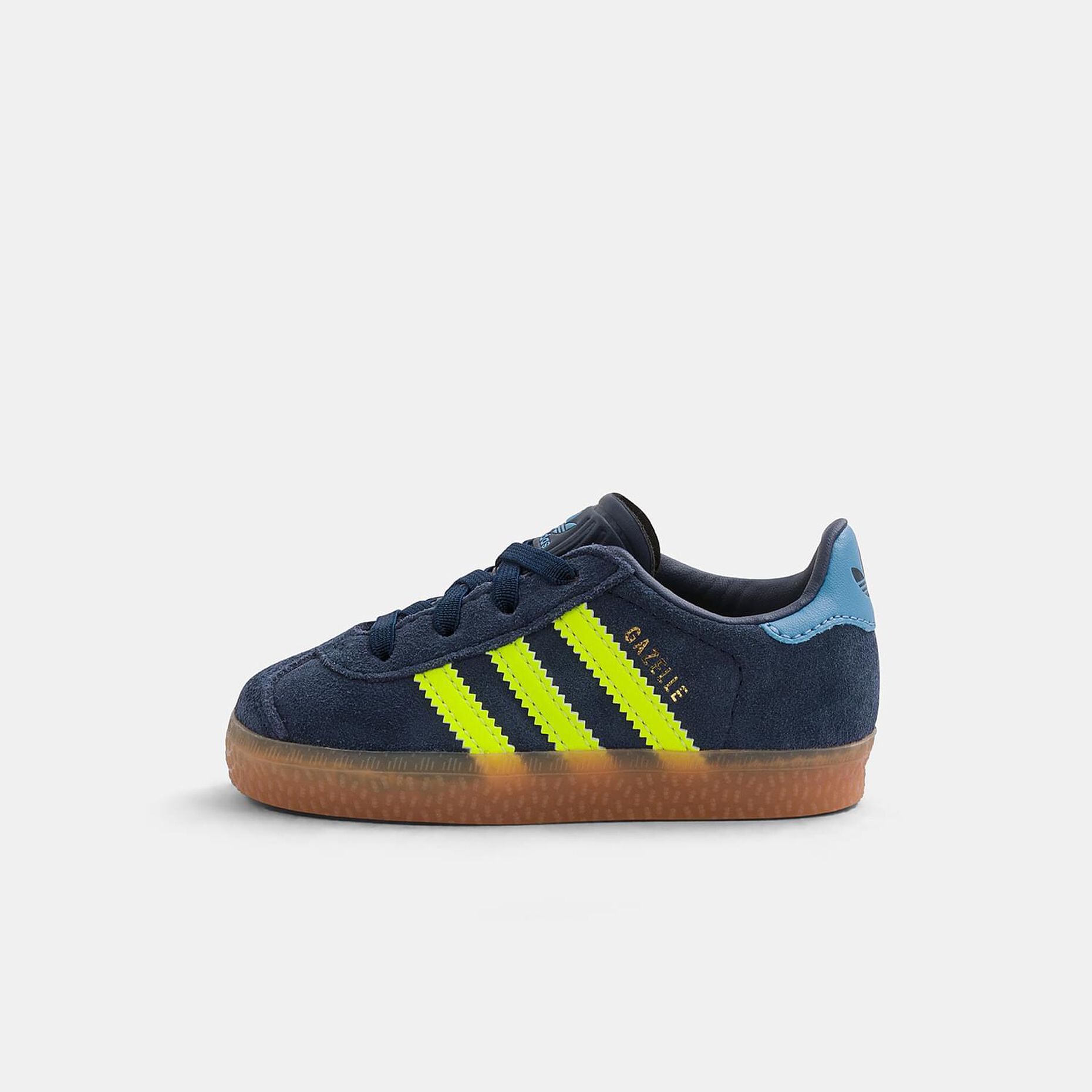 adidas Gazelle, blu/giallo/azzurro