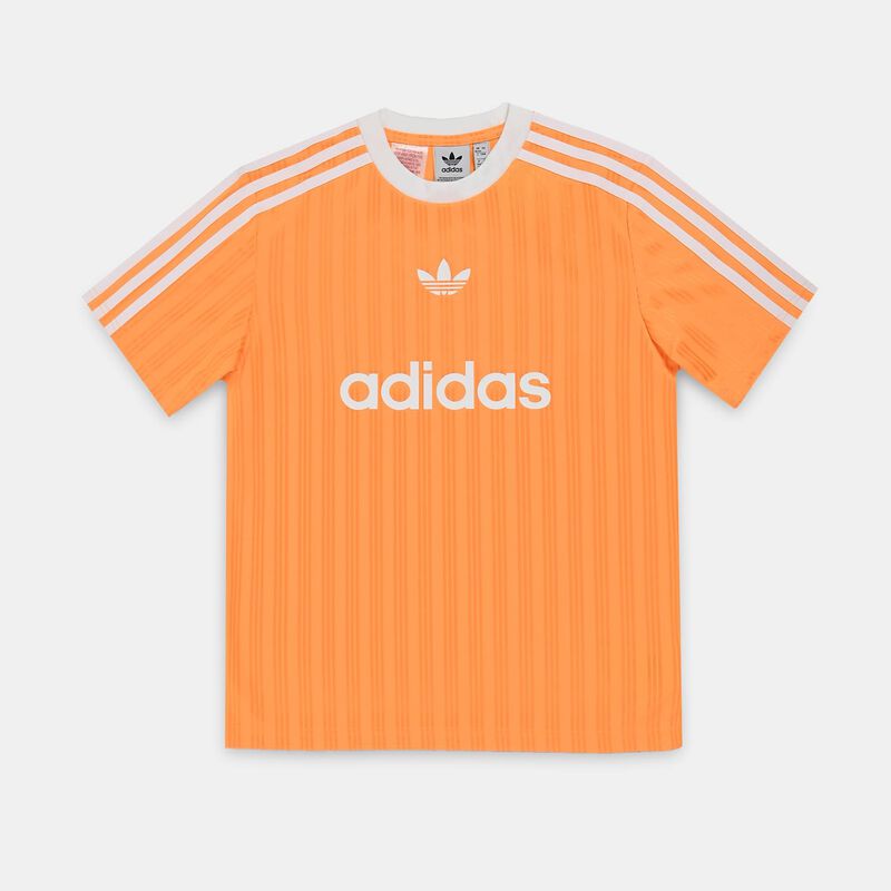 T-shirt adidas adicolor ragazzi, giallo/bianco