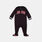 Completo Jordan Footed Coverall neonati, nero/rosso/bianco