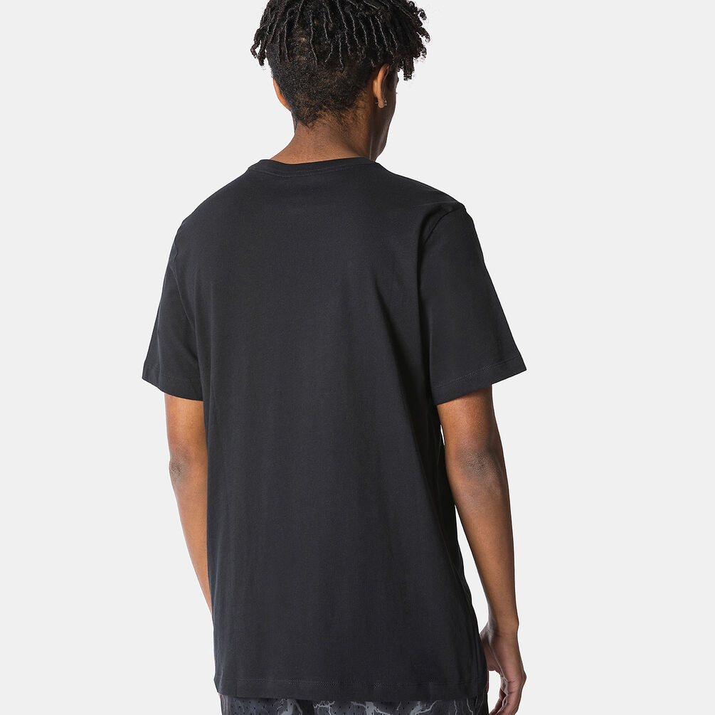 T-shirt Nike Sportswear Club, nero/bianco