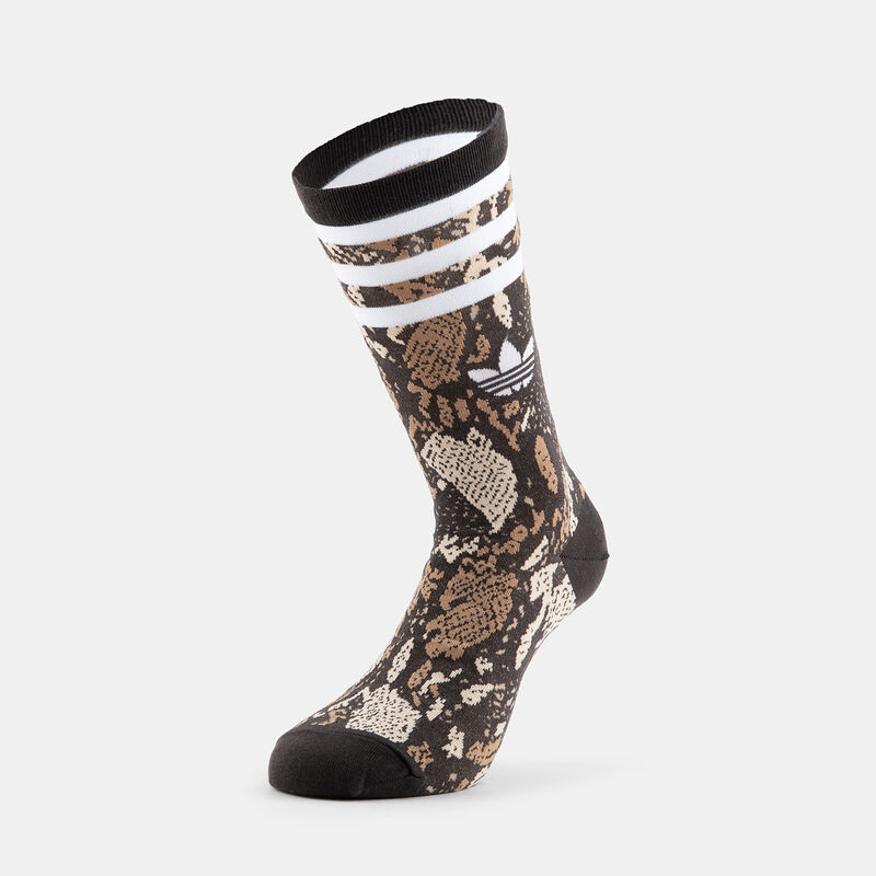 Calzini adidas Snake Graphic (2 paia), bianco/nero/animalier