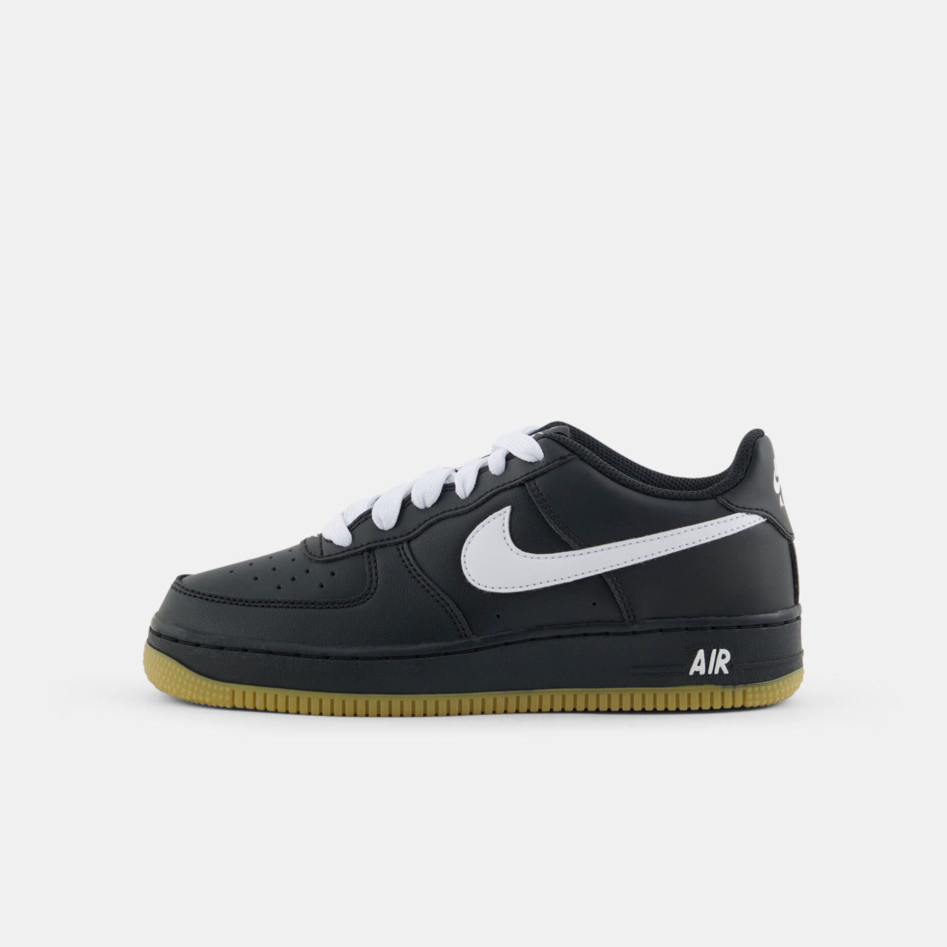 Nike Air Force 1 (GS), nero/bianco