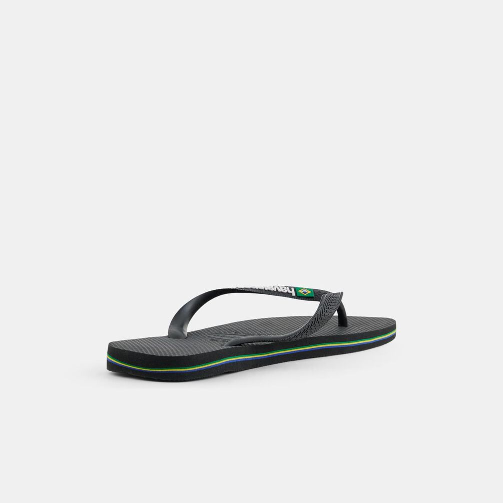 Havaianas Brasil Logo, nero/bianco/verde