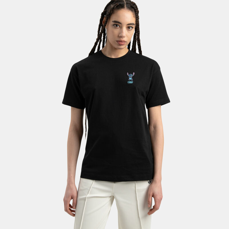 T-shirt Speedy Tee Stitch, nero/blu