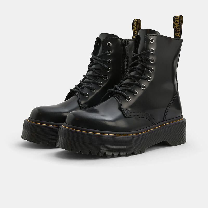 Dr. Martens Platform Jadon, nero/giallo