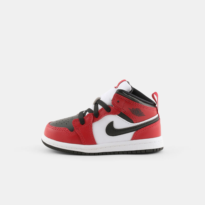 Air Jordan 1 Mid Chicago Black Toe (TD), rosso/nero/bianco