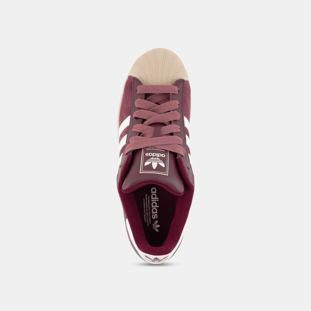adidas Superstar II, bordeaux/beige/bianco