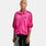 Felpa con zip adidas Track adicolor Classic Firebird Loose, fucsia/nero