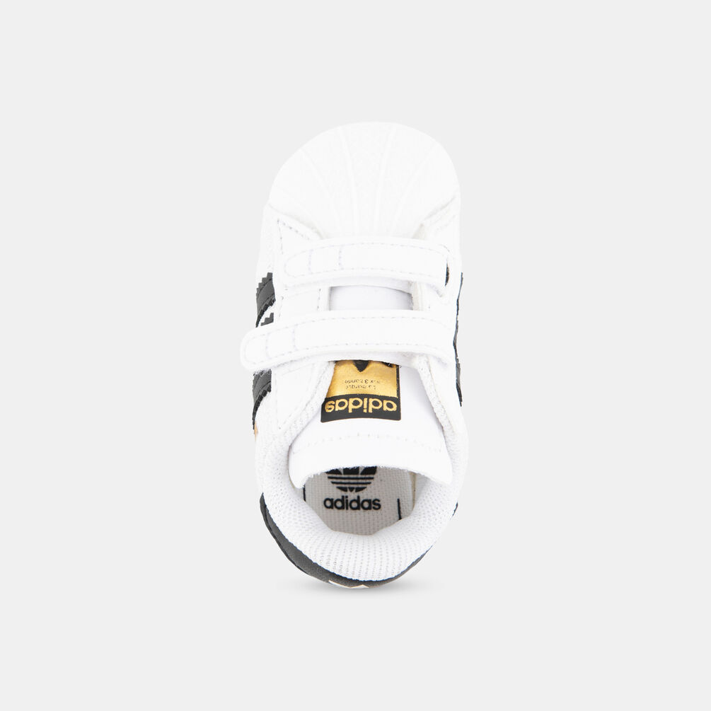adidas Superstar Crib, bianco/nero