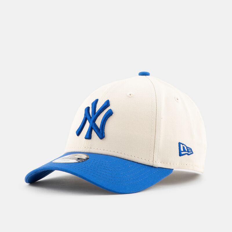 Cappellino New Era 9FORTY New York Yankees MLB League Essential bambini, blu/beige