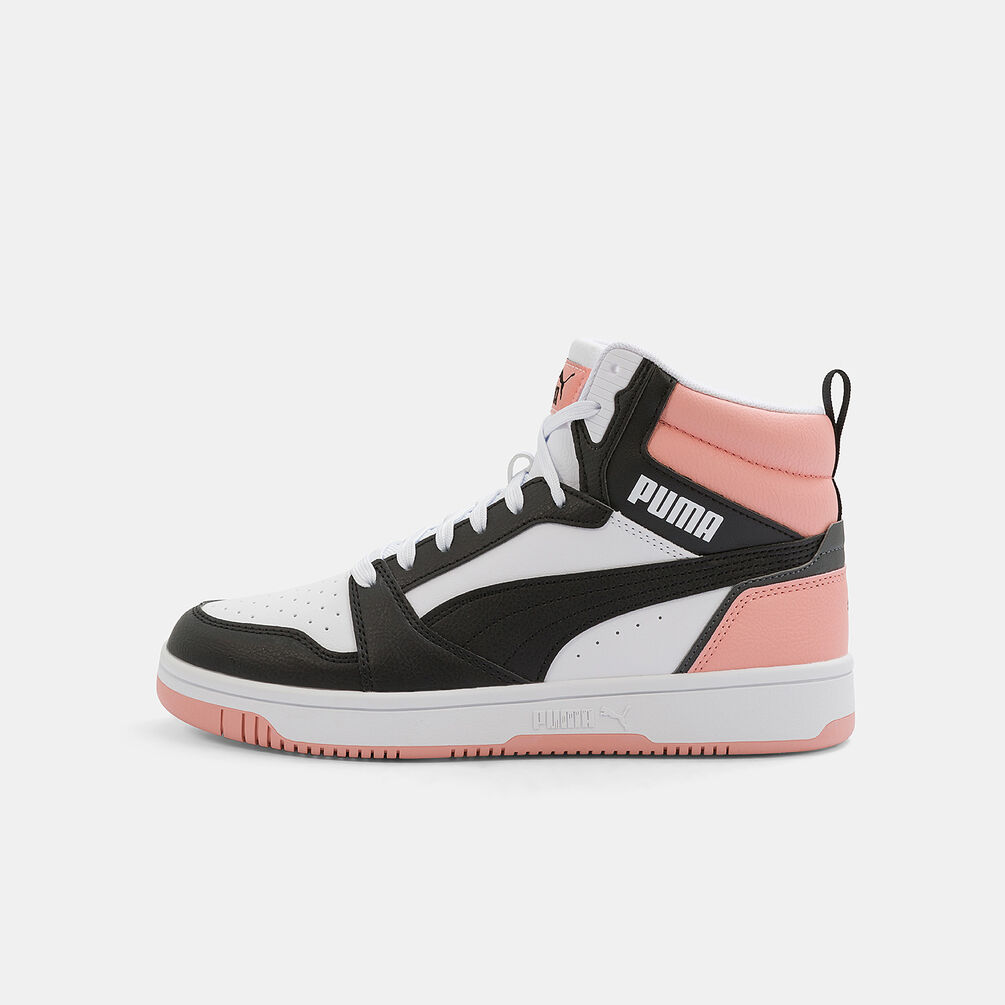 Puma Rebound V6 Mid, rosa/nero/bianco