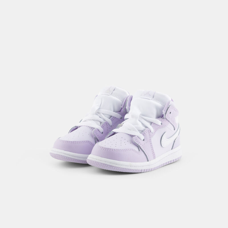 Air Jordan 1 Mid Violet Mist Barely Grape (TD), viola/bianco