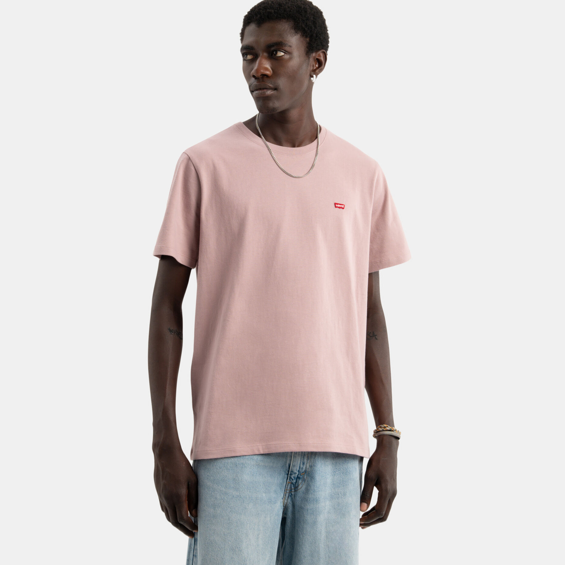 T-shirt Levi's Original Housemark, rosa
