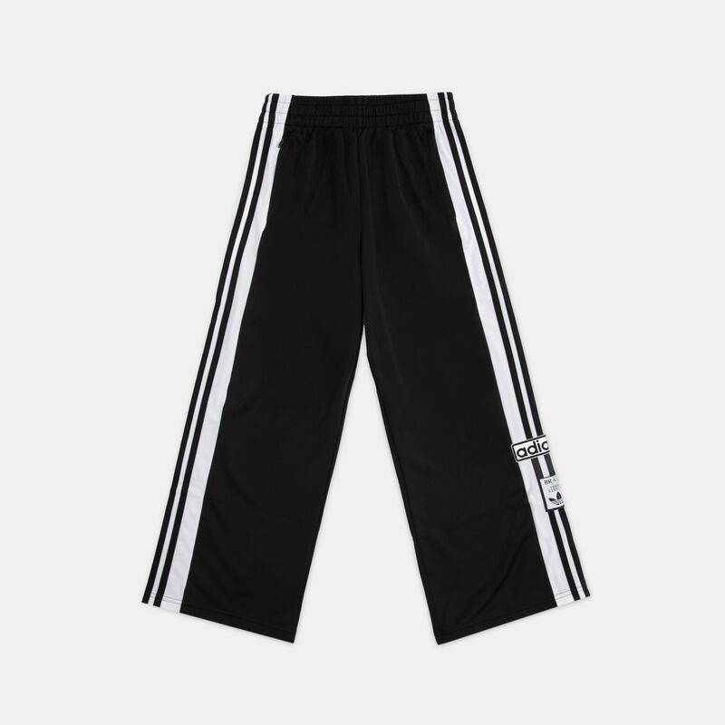 Pantaloni adidas adibreak Loose ragazzi, nero/bianco