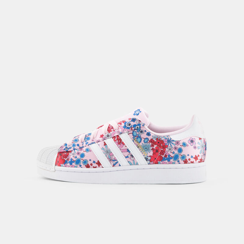 adidas Superstar II x Liberty London, rosa/bianco/multicolor