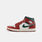 Air Jordan 1 Mid Redstone Midnight Green, rosso/verde/beige