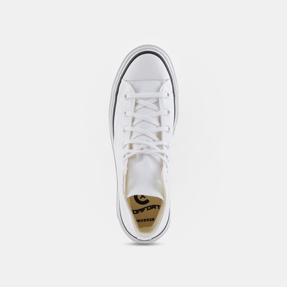 Converse Chuck Taylor All Star Lift Double Stack, bianco/nero