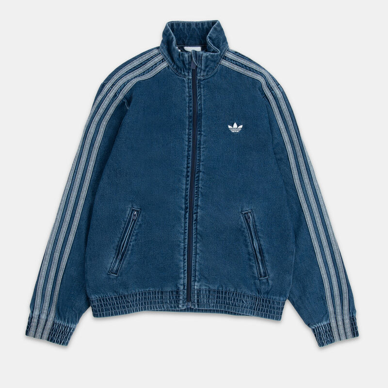 Giacca adidas Track adicolor Firebird Denim ragazzi, azzurro