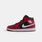 Air Jordan 1 Mid Black and Gym Red, rosso/nero/bianco